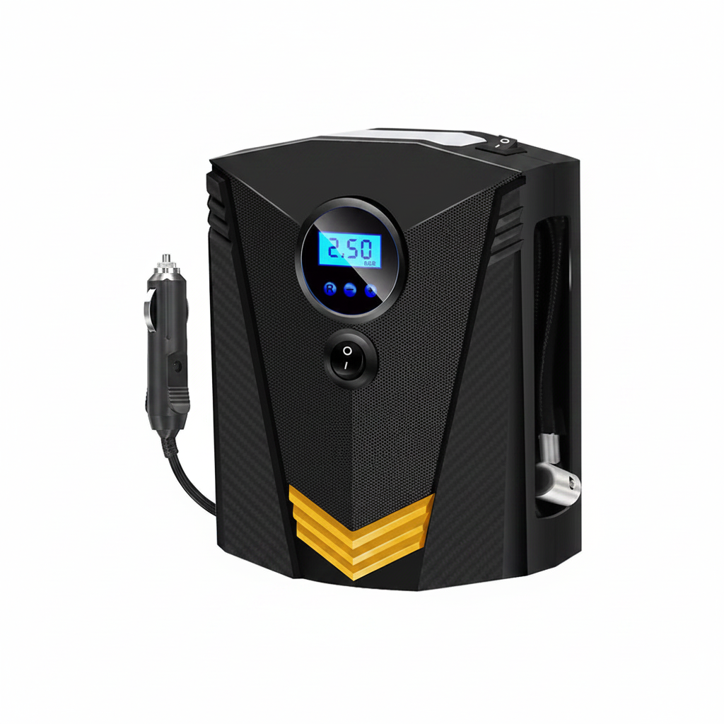 Tire Inflator 12V DC 100W 150PSI Digital Tire Pump W/LCD Display Electric Air Compressor Pump 20L/Min Air Flow